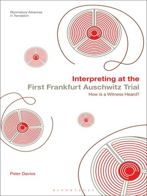 cover image of Interpreting at the First Frankfurt Auschwitz Trial